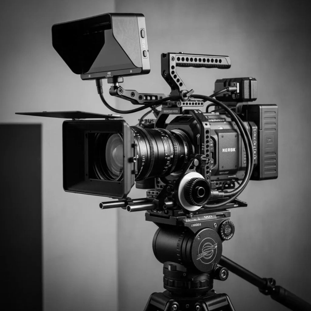 Cinema and Broadcast Camera Rig